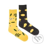 Ponožky Feetee Lemons L (Unisex veľkosť L (veľkosť 43-46))