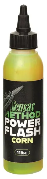 Sensas gel power flash 115 ml - yellow corn