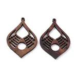 Walnut Wood Laser Cut Pendants