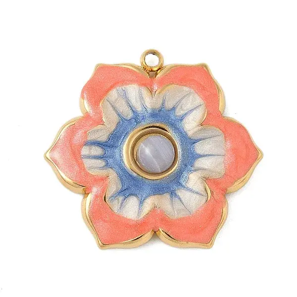 Dyed Natural White Jade Pendants