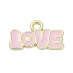 Valentine's Day Alloy Enamel Pandants