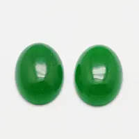Oval Natural Malaysia Jade Cabochons