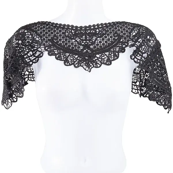 Polyester Computerized Embroidery Collar