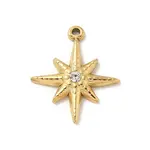 304 Stainless Steel Rhinestone Pendants