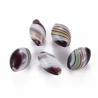 Transparent Handmade Blown Glass Globe Beads