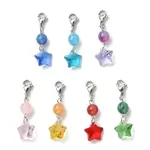 Glass Star Pendant Decorations