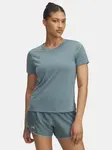 Dámské tričko Under Armour UA Launch Shortsleeve-BLU - Dámské