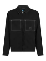 KARL LAGERFELD JEANS Prechodná bunda  čierna