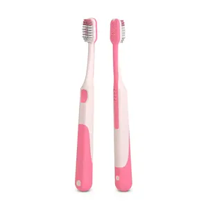 Suavinex Junior Dětský kartáček na zoubky 1 ks růžový