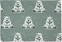 Povlak na polštář Boreas, čtverec 35x50 cm, blue fox - Sander