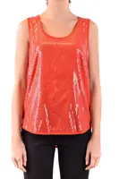 Flitrované tílko Parosh