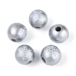 Christmas Spray Painted Schima Wood Beads