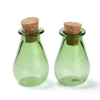 Glass Cork Bottles Ornament