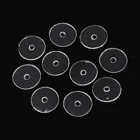 50Pcs Transparent PVC Insulating Gaskets