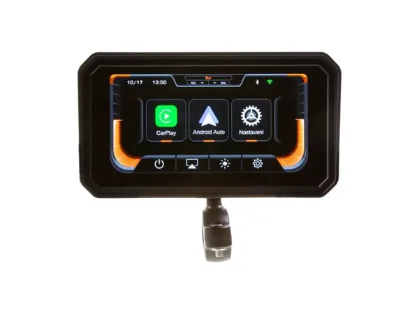 Displej na motocykl  Apple CarPlay / Android Auto CARCLEVER DS-126CA