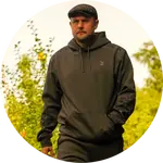 One more cast mikina splash camo hoodie - l