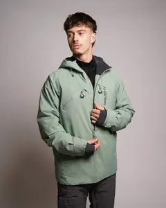 Husky Grut M XXXL, faded green Pánská lyžařská bunda