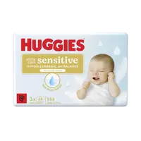 HUGGIES® Extra Care Sensitive Triplo 3 x 48 ks