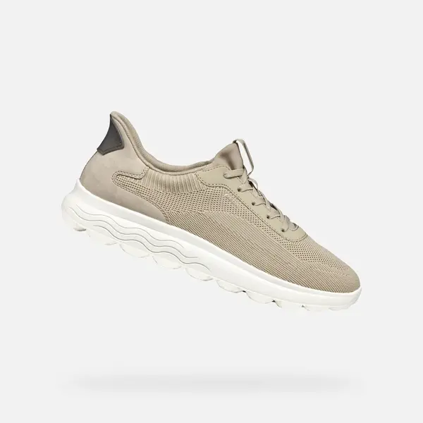 Béžové pánské tenisky Geox Spherica Plus - Pánské