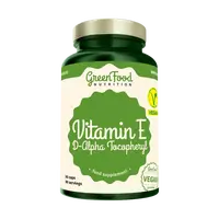 GREENFOOD NUTRITION Vitamin E-D-Alpha Tocopheryl 90 kapsúl