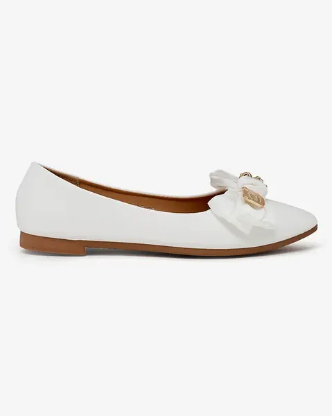 Resti Women's ballerinas pointed toe with bow Retripo