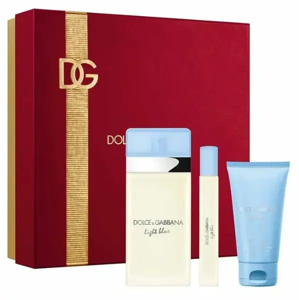 Dolce & Gabbana Light Blue - EDT 100 ml + telový krém 50 ml + EDT 10 ml
