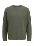 JACK & JONES Sveter 'JJEGeorge'  olivová