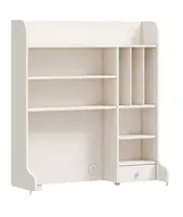 Vysoký nástavec s usb na psací stůl vendella - béžová