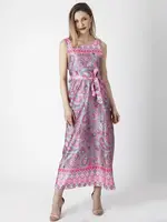 PERSO Woman's Loose women's sleeveless dress