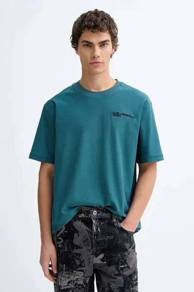 Bavlněné tričko Karl Lagerfeld Jeans