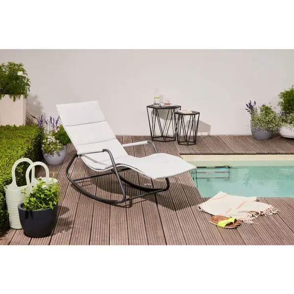 Siena Garden HOUPACÍ LEHÁTKO kov, plast, textil