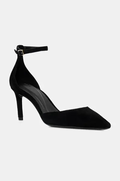 Semišové lodičky BOSS Gracey