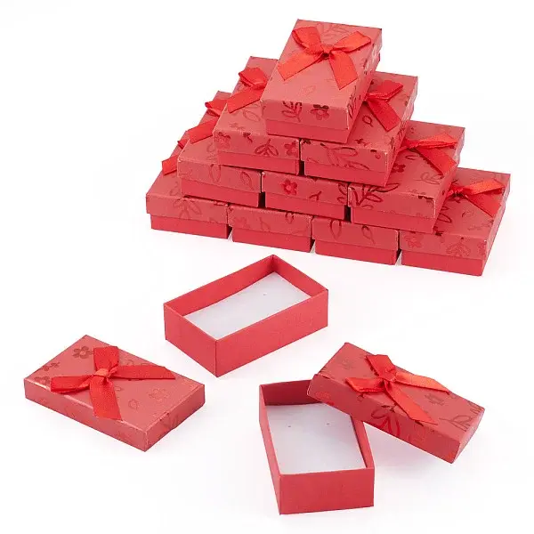 Cardboard Jewelry Set Packaging Boxes
