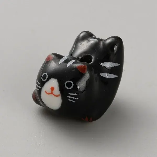 Bright Glazed Porcelain Beads