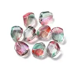 Baking Paint Transparent Glass Beads