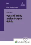Vybrané druhy akcionárskych dohôd - Viliam Janáč - kniha z kategorie Humanitní a společenské vědy