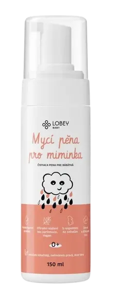 LOBEY Mycí pěna pro miminka 150 ml