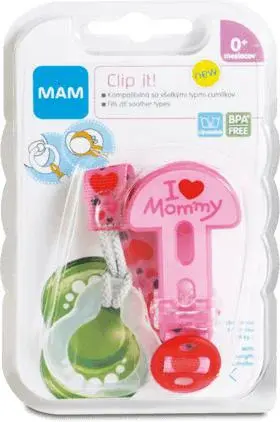 MAM Clip it! retiazka na cumeľ