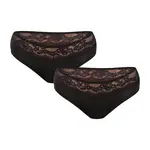 2PACK Menštruačné nohavičky Eco Moon Lace Hipster (DOR004) L