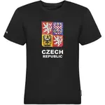 PROGRESS CZ TSHIRT MAN Pánské bambusové triko pro fanoušky, černá, velikost