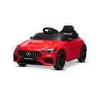 Elektrické autíčko Mercedes CLE 12V s pohonem zadních kol, červené, Jednomístné, Lítio