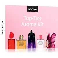 Beauty Discovery Box Notino Top-Tier Aroma Kit CAROLINA HERRERA La Bomba, Burberry Goddess, Prada Les Infusions: Infusion Rhubarbe, Armani Sì Passione