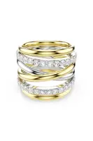 Prsteň Swarovski HYPERBOLA 3-pak