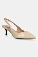 Kožené lodičky Love Moschino