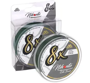 Mikado splétaná šňůra nihonto octa braid zelená 150 m - 0,30 mm 29,9 kg