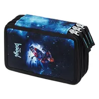 Školní penál třípatrový Hokej