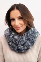 Dámská melírovaná zimní šála KN24