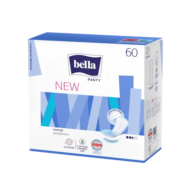 BELLA Panty slipové vložky new 60 ks