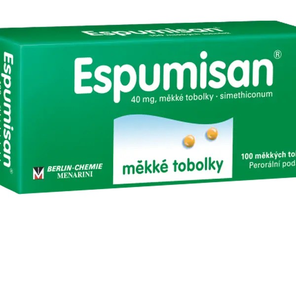 ESPUMISAN 40 mg, 100 měkkých tobolek