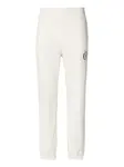 Calvin Klein Jeans Nohavice  hnedá / červená / biela